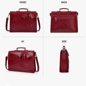 Ecosusi Red Messenger Bag